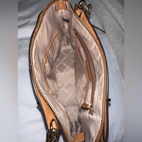 Michael Kors Ellis Signature Satchel Bag - Picture 6 of 10